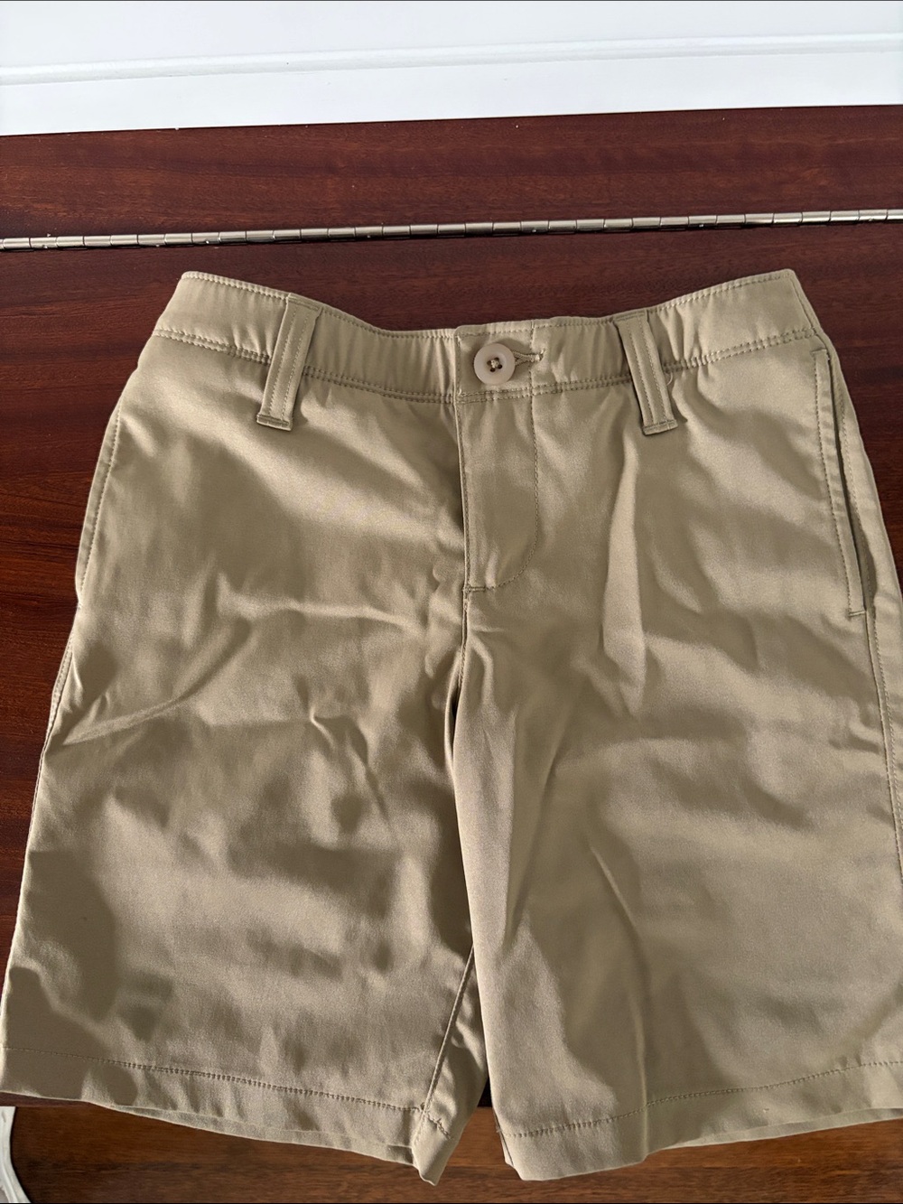 Under Armour Kids Tan Chino-Style Shorts